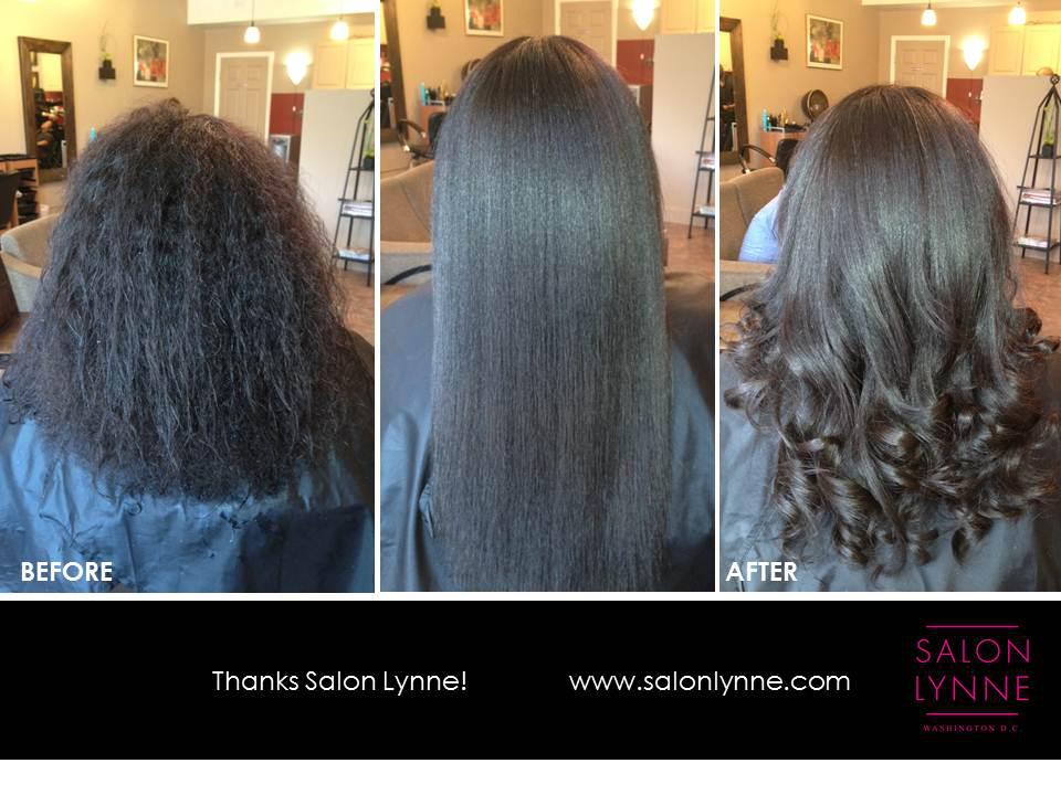 Natural Hair Before After | Salon Lynne Washington DC